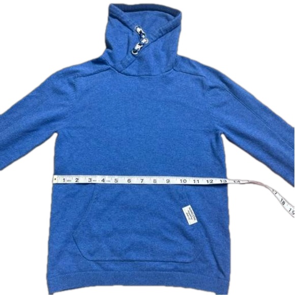 Zara Kids Blue Cowl Neck Sweater Size 7 years old - Picture 4 of 9